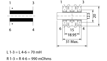 Schematic diagram for HR 19004