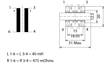 Schematic diagram for HR 19007