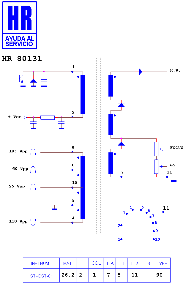 Schematic diagram for HR 80131