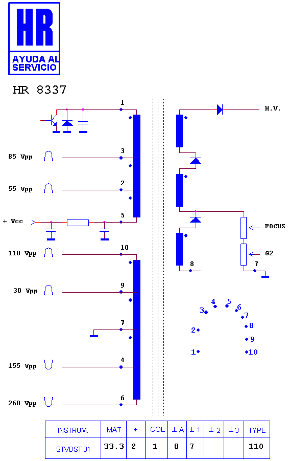 Schematic diagram for HR 8337
