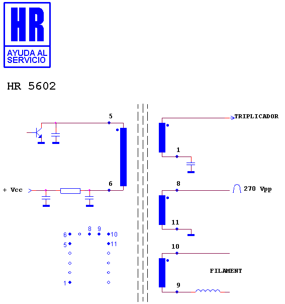 Schematic diagram for HR 5602