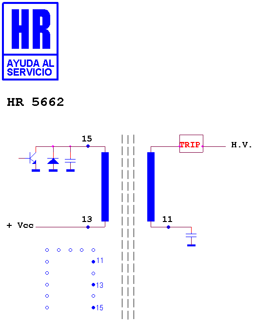 Schematic diagram for HR 5662
