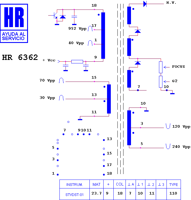 Schematic diagram for HR 6362