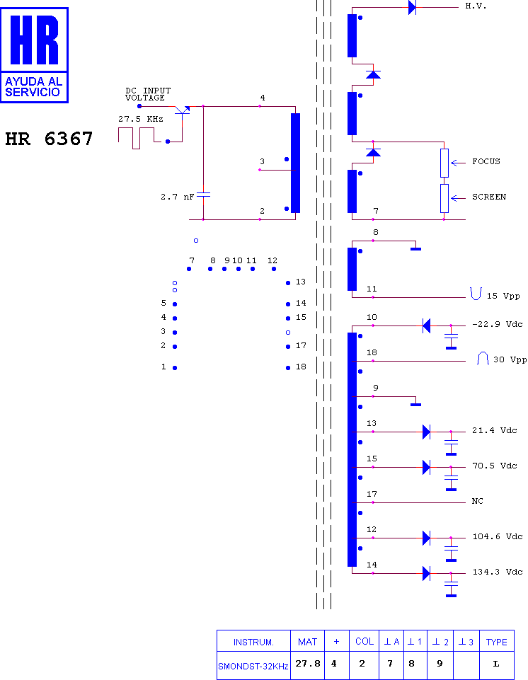 Schematic diagram for HR 6367