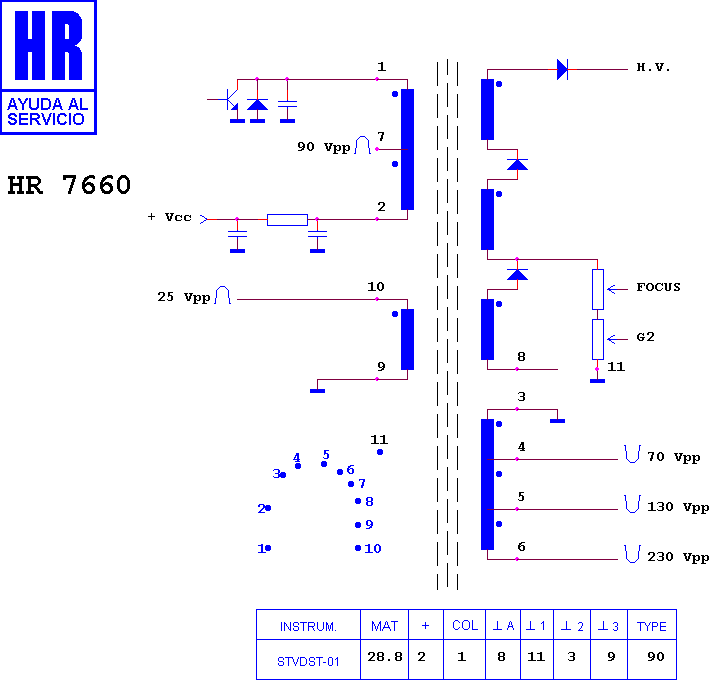 Schematic diagram for HR 7660