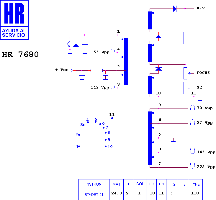 Schematic diagram for HR 7680