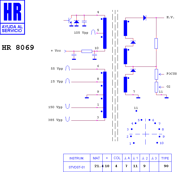 Schematic diagram for HR 8069