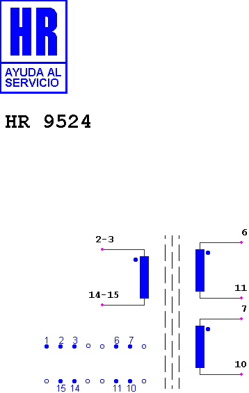Schematic diagram for HR 9524