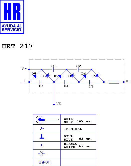 Schematic diagram for HRT 217