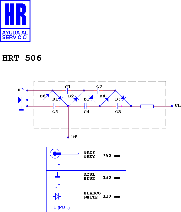 Schematic diagram for HRT 506