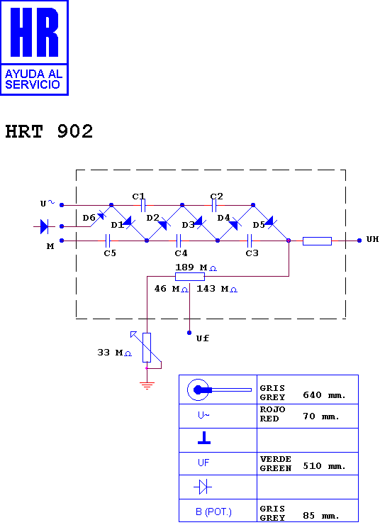 Schematic diagram for HRT 902