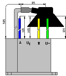 Schematic diagram for HRT 210 BF