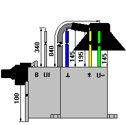 Schematic diagram for HRT 233 BP